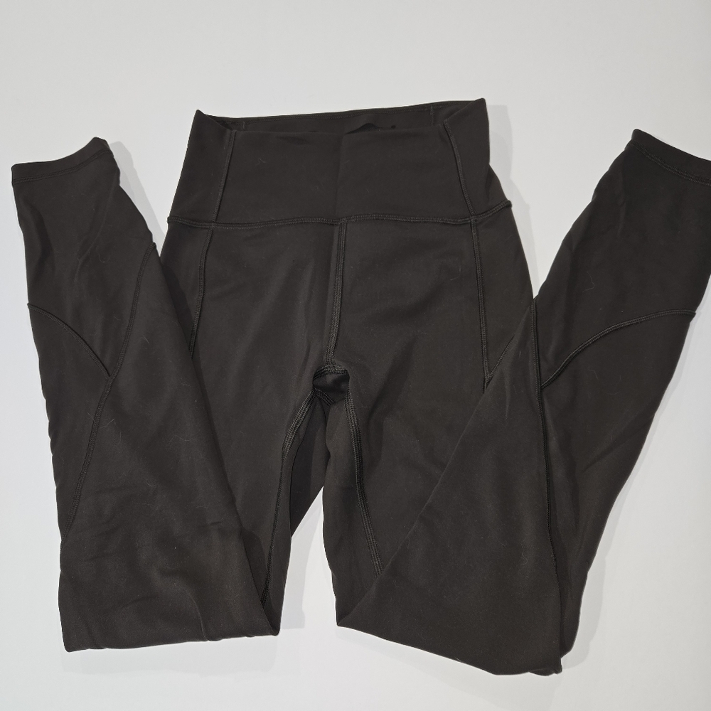 Lululemon In Movement Leggings Dark Olive